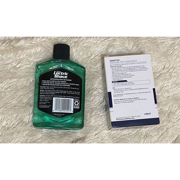 Lots of 2 Nivea Men’s Post Shave Sz 3.3 Oz & Williams Pre-Shave Sz 7 - Picture 2 of 3